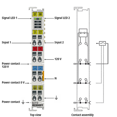 LEDs and connection 1: