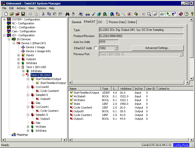 Process data 1: