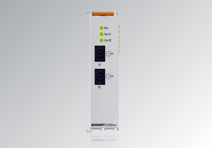 EL2502-0005 - Pulse Width Output Terminal, 2 Channel, Plastic Optical Fiber 1: