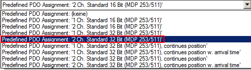 Integration into the NC configuration 4: