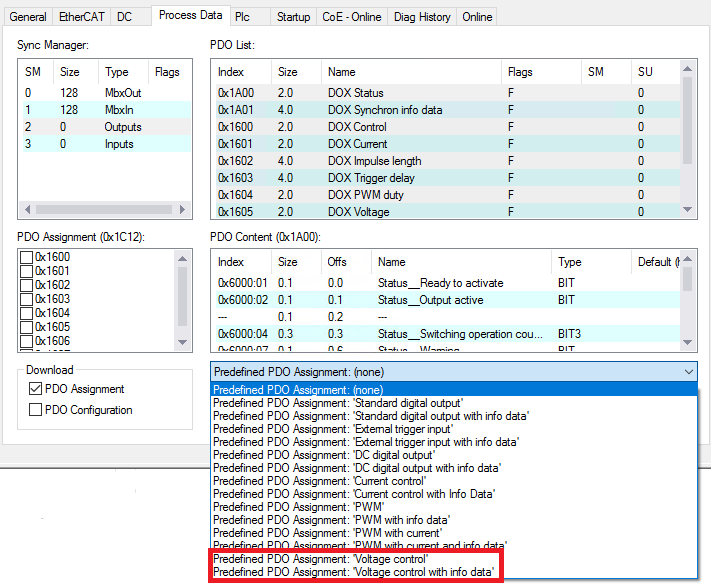 Sample program 2 - short-circuit detection (voltage-controlled) 4: