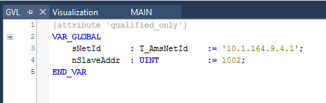 Sample program 2 - short-circuit detection (voltage-controlled) 5: