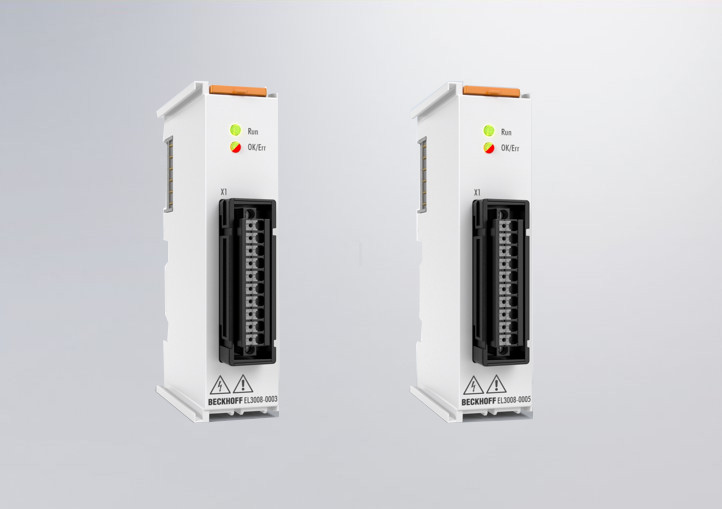 EL3008-0003, EL3008-0005 - Analog input terminal, 8-channel, voltage, ±3 V/±5 V, 16 bit, cascaded 1: