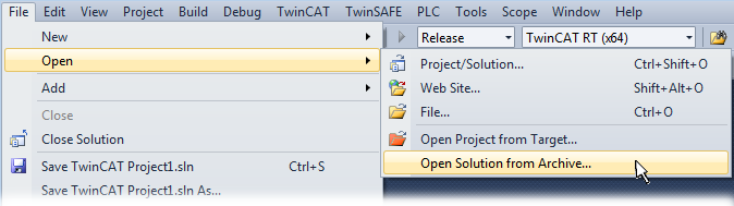 Sample program for individual temperature calculation in the PLC 3: