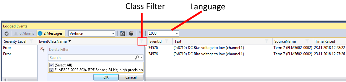 TcEventLogger and IO 4: