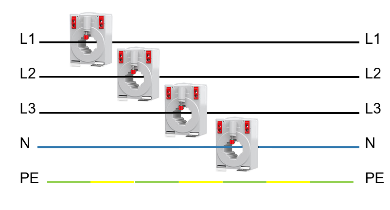 Power measurement including differential current measurement 2: