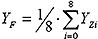 Calculation of the measured value 3: