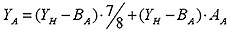Calculation of the measured value 10: