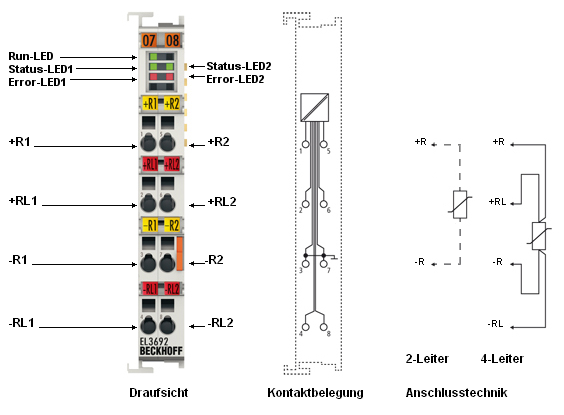LEDs and connection 1: