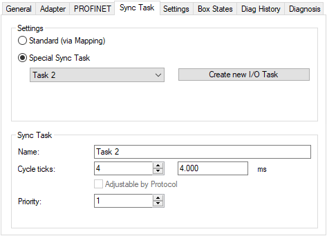 Task configuration 1: