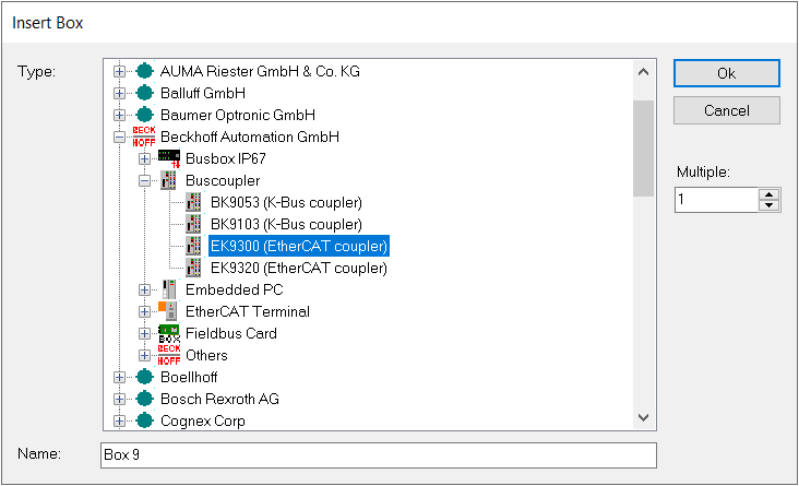 Appending PROFINET devices 1: