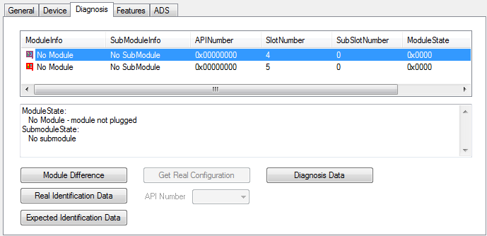 Comparison of nominal and actual configuration 3: