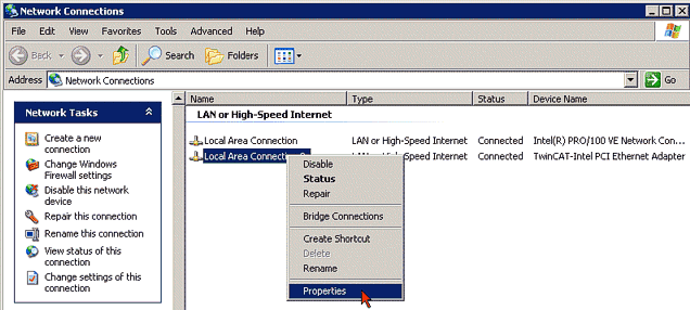 Application sample - network printer 6: