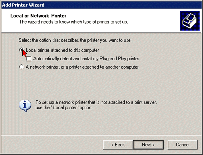 Application sample - network printer 10: