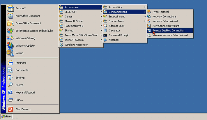 Application sample - Service interface with remote desktop 13: