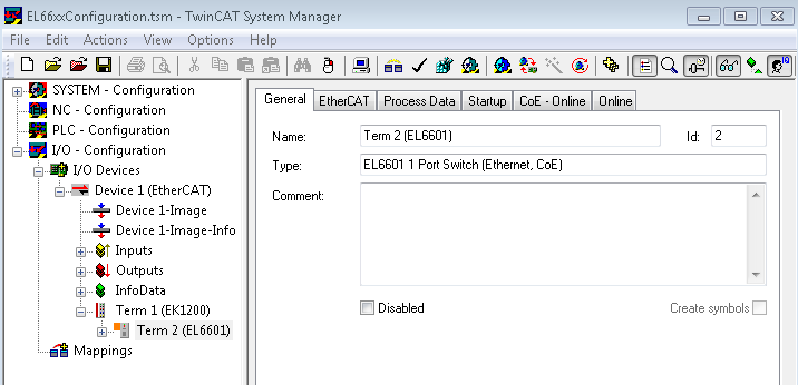 Configuration in the CX20x0 and CX50x0 system 3: