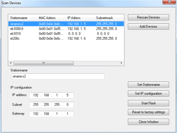 Appending via the Scan function 2: