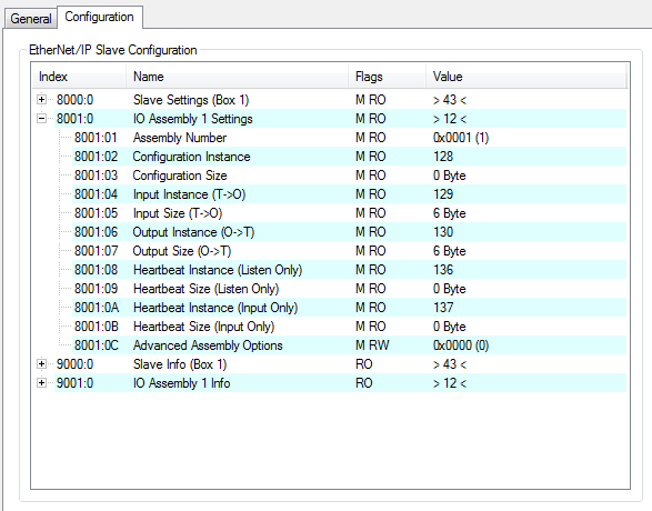 EL 6652-0010 configuration      8: