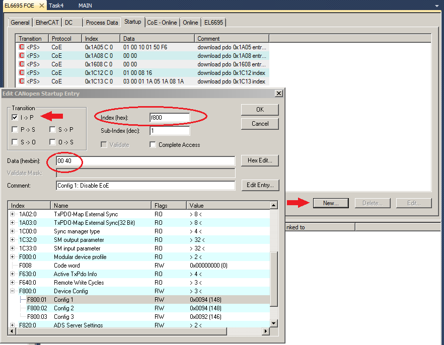 Configuration example 3: