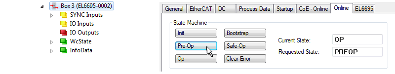 Automatic configuration via the configuration interface/extension 6: