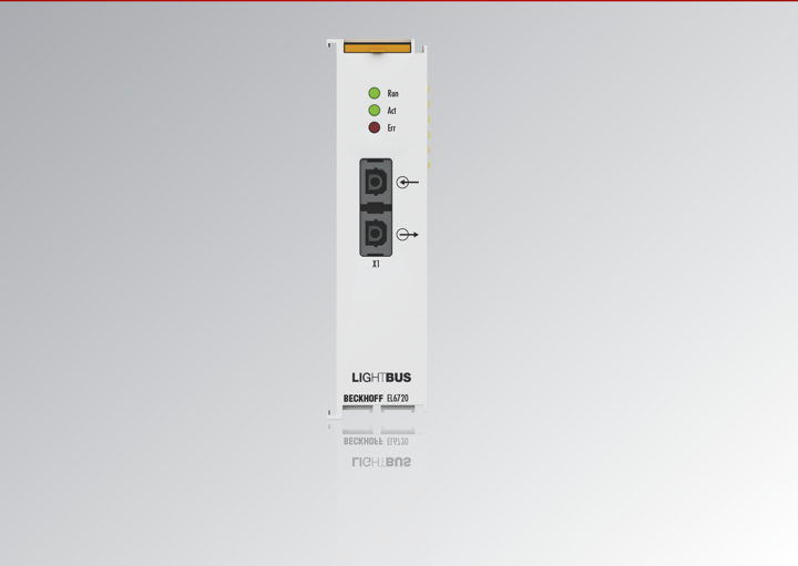 EL6720 - Lightbus master terminal 1: