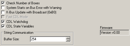 Preparing a terminal configuration with EL6720 12:
