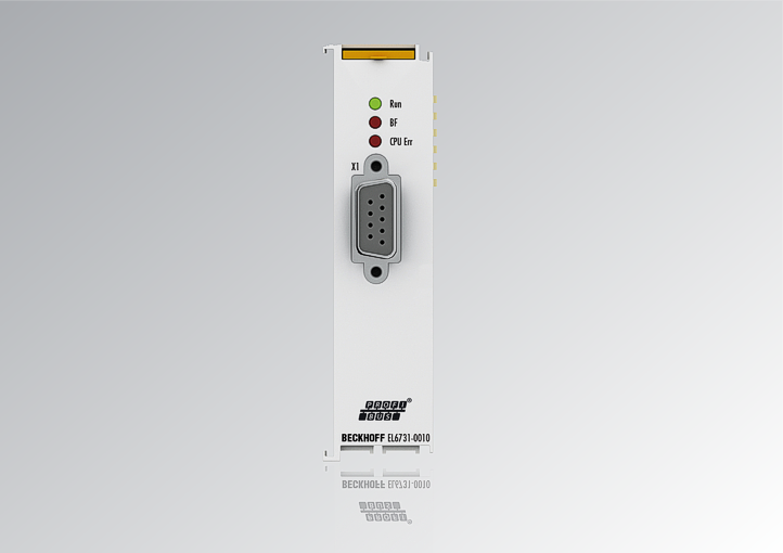 EL6731, EL6731-0010 - Master/Slave Terminal for PROFIBUS 1: