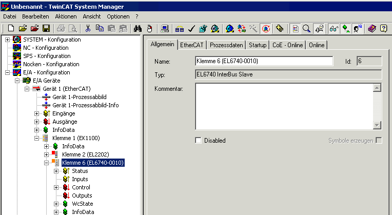 Configuration 1: