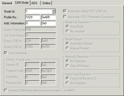 Configuration by means of the TwinCAT System Manager 13: