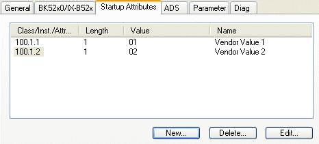 Parameterization of a DeviceNet® device 2: