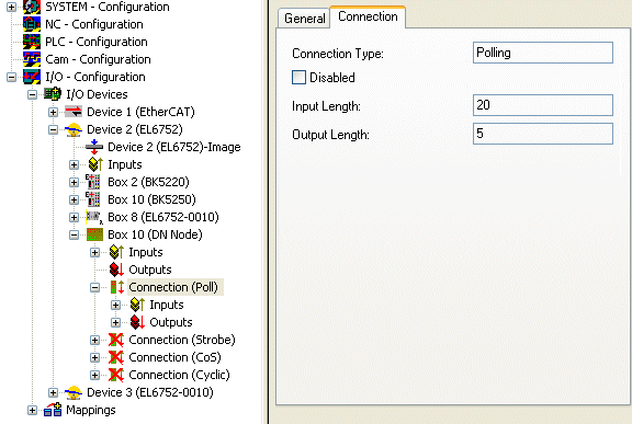 Integrating a DeviceNet® device without EDS file 4: