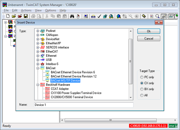Configuration 1: