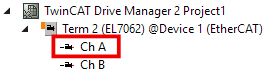 Selection of the controller operation mode 2: