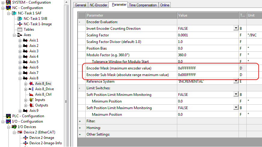 NC settings 10: