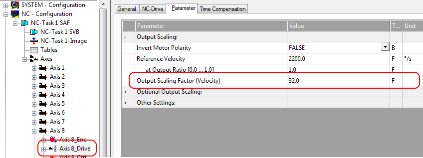 NC settings 13: