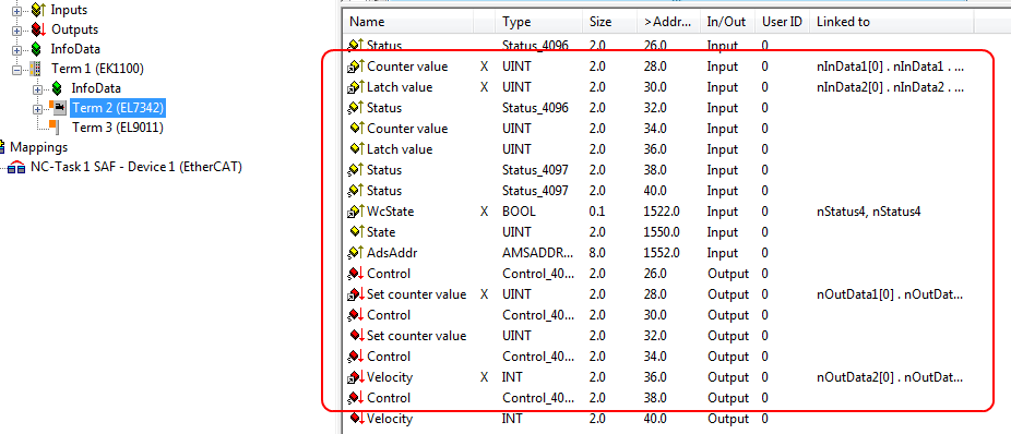 Integration into the NC configuration (manually) 7: