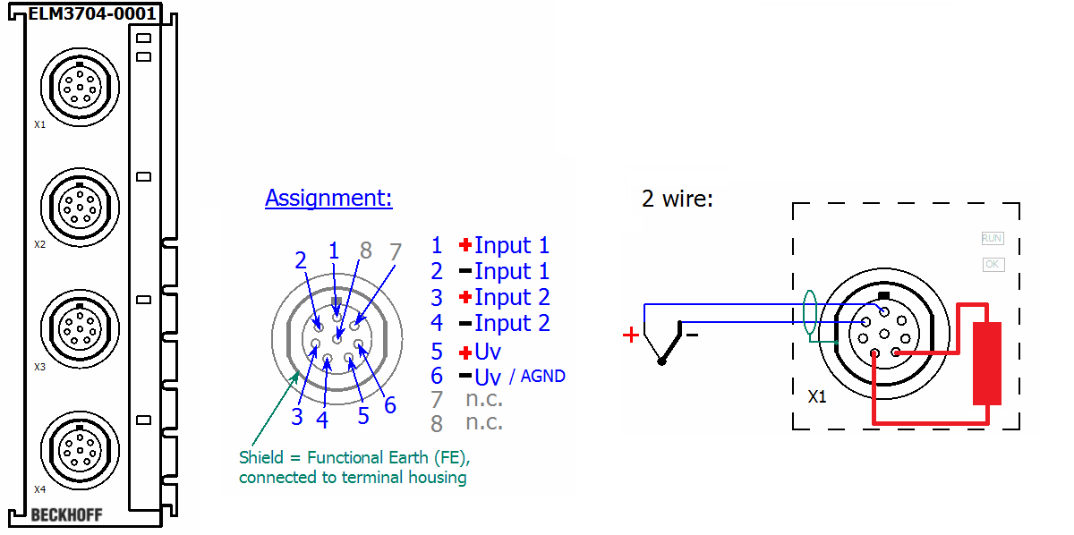 Assembly of the LEMO connector ELM3702-0101 1: