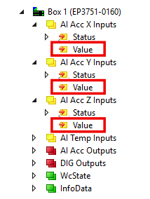 Acceleration measurement 2: