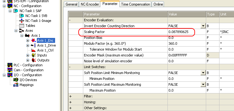 Parameterizing the encoder 2: