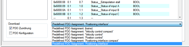Basic principles: "Positioning interface" 1: