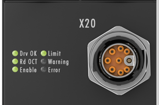 Status LEDs 1:
