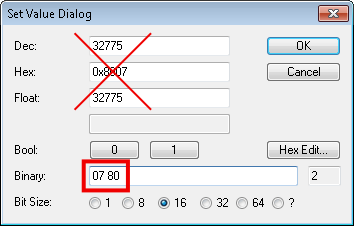 Scanning the motor with TwinCAT 2 1: