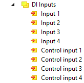 Process image "PLC control" 2:
