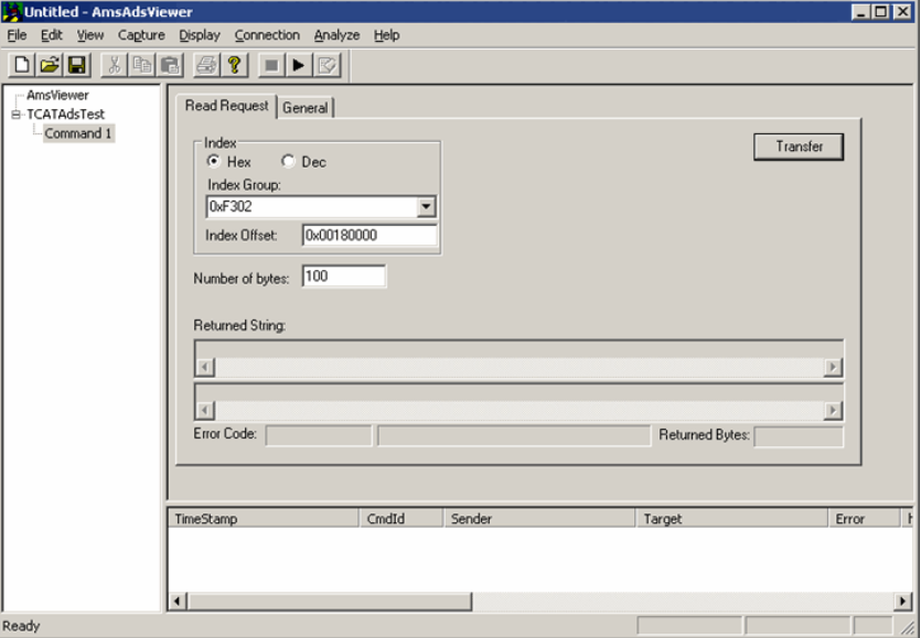 ADS access to device parameters 3: