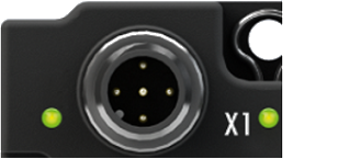 IO-Link status LED 2: