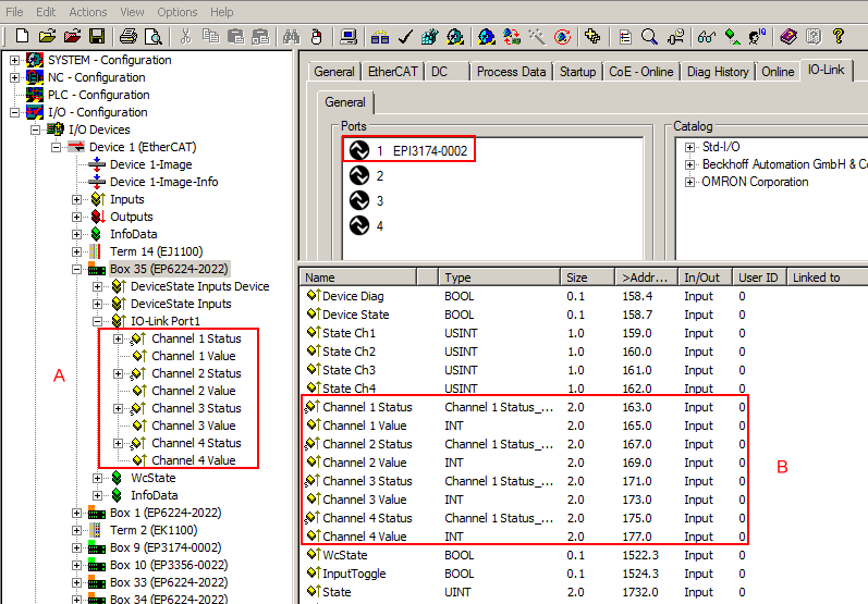 Process data 1:
