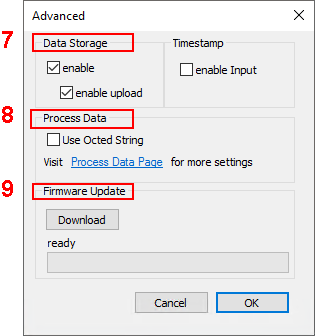 Settings of the IO-Link devices 3:
