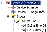 Distributed Clocks settings in the TwinCAT System Manager (2.11) 14: