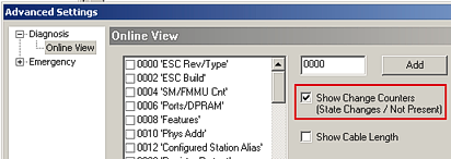 Default settings and information 7: