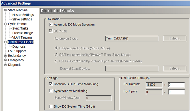 Default settings and information 10: